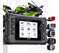 iCarsoft MT V6 Strumento di Scansione Diagnostica Bidirezionale per Moto Kawasaki - Scanner OBD Completo per Tutti i Sistemi Motociclette con Test Attuatori Completi + Funzioni Speciali, Test Batteria