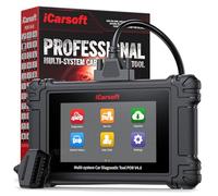 iCarsoft POR V4.0 Strumento Diagnostico per Porsche +2 Marchi di Auto Extra, Scanner OBD2 con Test Bidirezionale/26 servizi (177 sottoservizi)+66 Servizi Extra/VIN Auto,Registrazione della Batteria