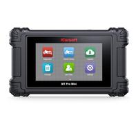 iCarsoft Strumento diagnostico completo del sistema motociclistico per 21 Marche MT Pro Mini Lettore di codici con Prova di prestazione, AutoVIN, Test della batteria, Aggiornamenti a vita