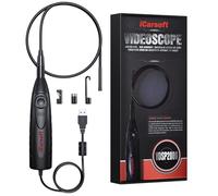 iCarsoft VDSP2000 Endoscopio Industriale, HD Telecamera di Ispezione, USB Endoscopio 5,5 mm con 6 luci LED, IP67 Impermeabile, Sonda Flessibile, Compatibile con Scanner CR MAX, CR MAX BT, CR MAX P