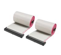 ICC 50 pin filo piatto flessibile nastro grigio 128cm passo 2,54 mm 2pz