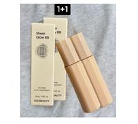 ICD BEAUTY Sheer Glow BB Cream 30 g Korean Blemish Balm Foundation 1+1 set