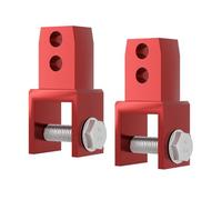 ICDKOYK Adattatore per estensione altezza 2 pezzi Dispositivo di sollevamento per diga Dispositivo di sollevamento Pad grigio, Rosso, 6.8 centimetri