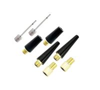 ICDKOYK Adattatore per ugello a Sfera, connettore per gonfiatore per Pompa Manuale, Accessori per Bici, 5 Pezzi, 8 Pezzi