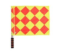 ICDKOYK Bandiera dell'arbitro, Bandiera Portatile per la Sicurezza Stradale, per Campo da Calcio, Quadrato Grande, Piccola Piazza