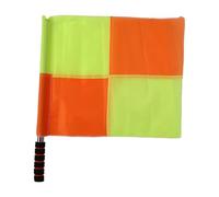 ICDKOYK Bandiera dell'arbitro, Bandiera Portatile per la Sicurezza Stradale, per Campo da Calcio, Quadrato Grande, Piazza Grande