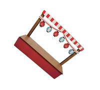 ICDKOYK Delicato artigianato casa delle bambole bancarella modello stand miniatura stand arredamento casa delle bambole in legno decorazione bancarella modello miniatura simulazione