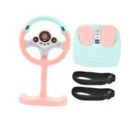 ICDKOYK Il volante interattivo con luci musicali aiuta i bambini ad apprendere la conoscenza del traffico attraverso il gioco coinvolgente del volante simulato per l'apprendimento precoce dei bambini