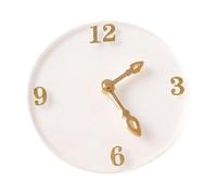 ICDKOYK L'orologio in miniatura per casa delle bambole è un'idea regalo straordinaria che coltiva l'immaginazione giocosa nei giovani amanti delle case bambole. L'orologio in miniatura per casa