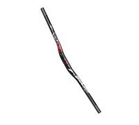 ICDKOYK Manubrio per bicicletta BMX Comfort Extra Long Down Hill, barra rialzata da 720 mm, facile da installare e regolare, manubrio per bicicletta, barra estensibile Hi-Riser 22,2, Rosso, 720mm