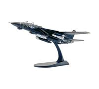 ICDKOYK Modello di aereo da caccia pressofuso in Per scala 1/100, modello di aereo retrò da collezione per esposizione e apprendimento sulla tecnologia aeronautica. F14a in Per scala 1/100,