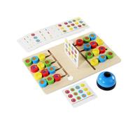 ICDKOYK Puzzle di abbinamento dei colori, gioco logico, attività per viaggi su strada, puzzle di ordinamento per bambini in età prescolare