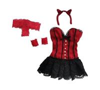 ICDKOYK Set di abiti per bambole in Per scala 1/6, costume in miniatura che valorizza le figure con straordinarie opzioni di abbigliamento visivo, collezione uniformi miniatura per abiti da bambola
