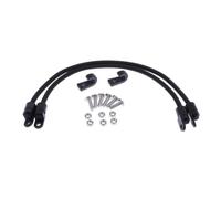 ICDKOYK Supporto per pagaia con gancio a J con cordino elastico, progettato con hardware di montaggio per ponte di kayak durevole, hardware di montaggio per ponte di kayak,