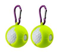 ICDKOYK Telo copripalla da Golf, Copertura Protettiva per Palline, Ganci, Copertura, Antipolvere, Confezione da Due, Verde Chiaro, 5 * 5 * 7 cm
