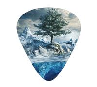 Ice and SnowGuitar Picks, set di 12 pezzi, tre diversi spessori, per chitarra acustica elettrica e altri strumenti