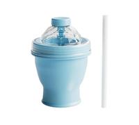 Ice Ball Maker Cup - 6.26 Inch 2 In 1 Silicone Ice Hockey Cups | Portable Icè Making Drinking Cup With Straw Lid | Easy Unmold Leak Proof for Juice Whiskey Coffee. Silicone, 250 ml.