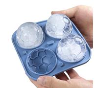 Ice Ball Maker Mold,Ball Ice Mold, Soccer Shape Cooling Block Making Mould | For Cocktails Party Drinks Milk Fruit Juice Beverage Kitchen Freezer Refrigerator