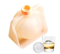 Ice Ball Maker Mold Reusable Easy Release Freezer Silicone Mould