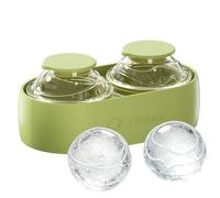 Ice Ball Maker Mold | Silicone Freezer Tray, User-Friendly Design Whiskey Ice Ball Mold, Easy Demolding Process For Family Gatherings Party Picnic Camping Outdoor Kitchen Bar Home