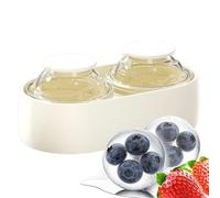 Ice Ball Maker Mold | Silicone Freezer Tray, User-Friendly Design Whiskey Ice Ball Mold, Easy Demolding Process For Family Gatherings Party Picnic Camping Outdoor Kitchen Bar Home