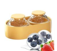 Ice Ball Maker Mold | Silicone Freezer Tray, User-Friendly Design Whiskey Ice Ball Mold, Easy Demolding Process For Family Gatherings Party Picnic Camping Outdoor Kitchen Bar Home