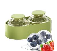 Ice Ball Maker Mold - Whiskey Ice Ball Mold For Home Bar Kitchen Outdoor | Freezer Ices Balls Makers Mould Silicone Tray | Silicone Freezer Maker Tray For Camping Picnic Party Family Gatherings