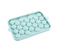 Ice Ball Mold,25-Cavity Removable Lid Included,Silicone Ice Tray Removable Lid | for Chilling Drinks Juices Coffee Lemonade Cooling RV Camping Trip Home