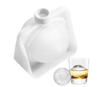 Ice Ball Mold, Easy Release Large Reusable Silicone Freezer Tray For Drinks