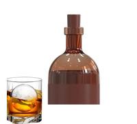 Ice Ball Stampo Bottiglia di Vino Modello Freddo Blocchi Macchina | Stampo per colata a forma di palla di ghiaccio adatto per la preparazione di cocktail, caffè, succhi di frutta