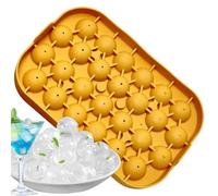 Ice Ball Tray - 26 Grid Silicone Mold Easy Release Sphere Maker, Food Grade Freezer Form Tray, Round Creator Smooth Flexible Design Drink Cooling Accessory For Cocktails Coffee Juice
