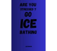 Ice bathing notebook, journal, for everyone who loves ice bathing. Write down your experiences, ideas and inspirations in this beautifully designed ... with this book. Also very nice as a gift