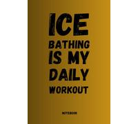 Ice bathing notebook, journal, for everyone who loves ice bathing. Write down your experiences, ideas and inspirations in this beautifully designed ... with this book. Also very nice as a gift