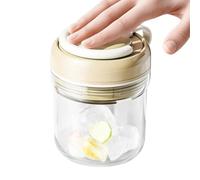 Ice Bottle, Portable Ice Maker, 3 Inch Easy Release Tray Bottles, Water Bottle with Built in Frost Mold for Office Outdoor Use, Leakproof Design, Quick Frost Release for Travel Workout Hydration