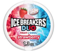 ICE BREAKERS Duo Zecche Senza Zucchero, Fragola, 36,9 g