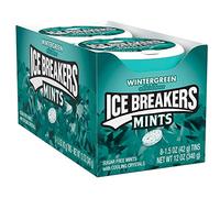 ICE BREAKERS Mints Wintergreen, Sugar Free, 1.5-Ounce Tins (Pack of 16) by Ice Breakers