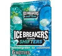 Ice Breakers Shifters Flavour Sugar Free Gum (6 x 40 ct) | Wintergreen a Coolmint