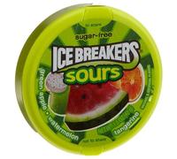 Ice Breakers Sours ( Green Apple, Tangerine, Watermelon), 1.5-Ounce Canisters (Pack of 16)