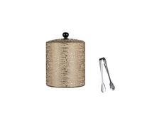 Ice bucket， Secchiello for il ghiaccio in acciaio inossidabile Secchiello for il ghiaccio Bar Ristorante Secchiello for champagne Secchiello for il ghiaccio for feste ,Drink buckets(Gold)