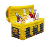 Ice Buffet Serving Tray - Drink Cooler With Drain, Plug,Inflatable Ice Serving Buffet Bar Inflatable Cooler For Parties Food |PVC Material, Sturdy and Serviceable, non facile da tear Easy To Carry