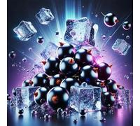Ice Cassis - concentrato di sapore di ribes nero - Vegano - Sasami - 100ml