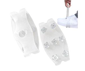 Ice Cleats - Impugnature antiscivolo a 3,94, stelle in gomma termoplastica, carri di traino con borchie a 7 denti, resistenti e leggeri, per passeggiate, escursioni, pesca, arrampicata su roccia