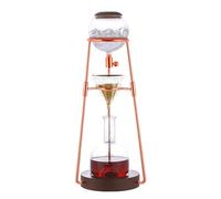 Ice Cold Brew Dripper, macchina per infusione fredda per ghiaccio domestico regolabile da 500 ml, supporto in acciaio inossidabile rimovibile per gli amanti del caffè, regalo di inaugurazione della