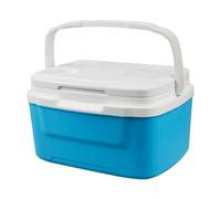 Ice Cooler, 8L Portable Cooler Box, refrigeratore isolato, grande capacità di raffreddamento duro con manici resistenti, portatile Ice Chest Built-in Ice Board per picnic, generi alimentari