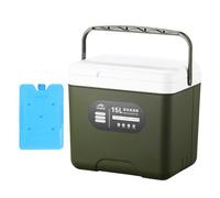 Ice Coolers - Scatola termica isolante, ad alte prestazioni, 13,6 QT, conservazione a lungo termine, contenitore termico ad alta capacità da 30 cm, per viaggi, spiaggia, campeggio