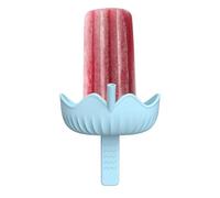 Ice Cream Cone Holder, Stable No-Drip Silicone Stand with Straw, Freeze Pop Sleeve for -Free Treats, Flexible Food-Grade Material, Dessert Accessory, Holder for Children, Boys, Homemade Ice Cream