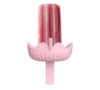 Ice Cream Cone Holder, Stable No-Drip Silicone Stand with Straw, Freeze Pop Sleeve for -Free Treats, Flexible Food-Grade Material, Dessert Accessory, Holder for Children, Boys, Homemade Ice Cream