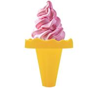Ice Cream Cono Holder, Reusable Freezer Pop Sleeves, 2,76 x 2,76 x 2,76 Inches Kitchen Accessories, protezione leak, supporto per - Treats and Cool Dessert Enjoyment Use