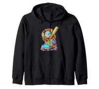 Ice Cream Drip Baseball Stuff, scarpe da softball, con mazza Felpa con Cappuccio