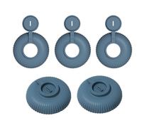 Ice Cream Holder, No Drip Silicone Grip, Reusable 5 Pack Gadget, Soft Flexible Catcher for Toddler, Boys, Girls, Treat Protection, Melting Desserts, Summer Snacks Use